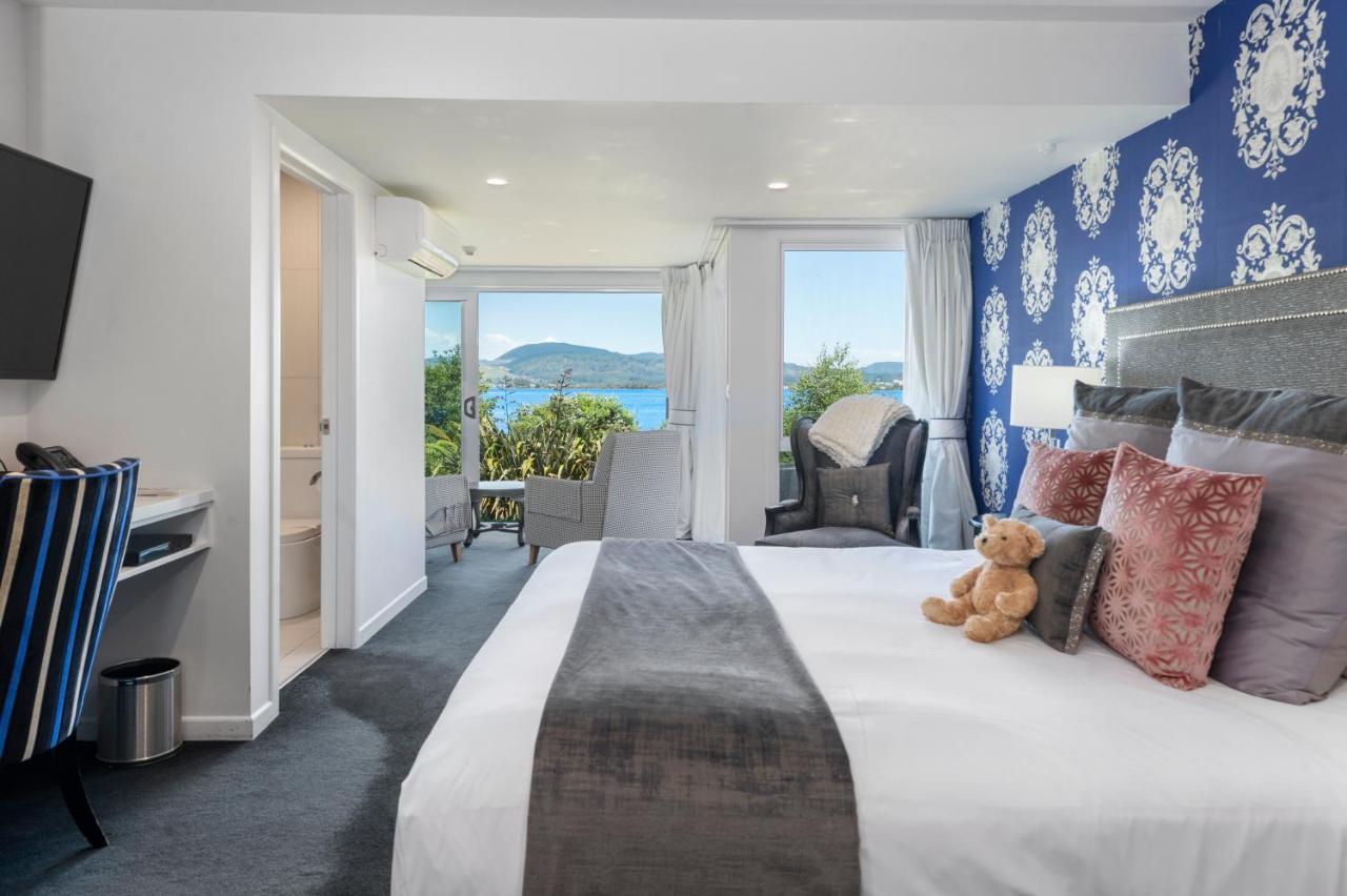 Black Swan Lakeside Boutique Hotel Rotorua Bagian luar foto